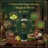 Grace Herbals Herbal Hair Oil – Made with Real and Natural Herbs ,  Bhringraj, Amla & Shikakai Hair Oil – 200ml,
