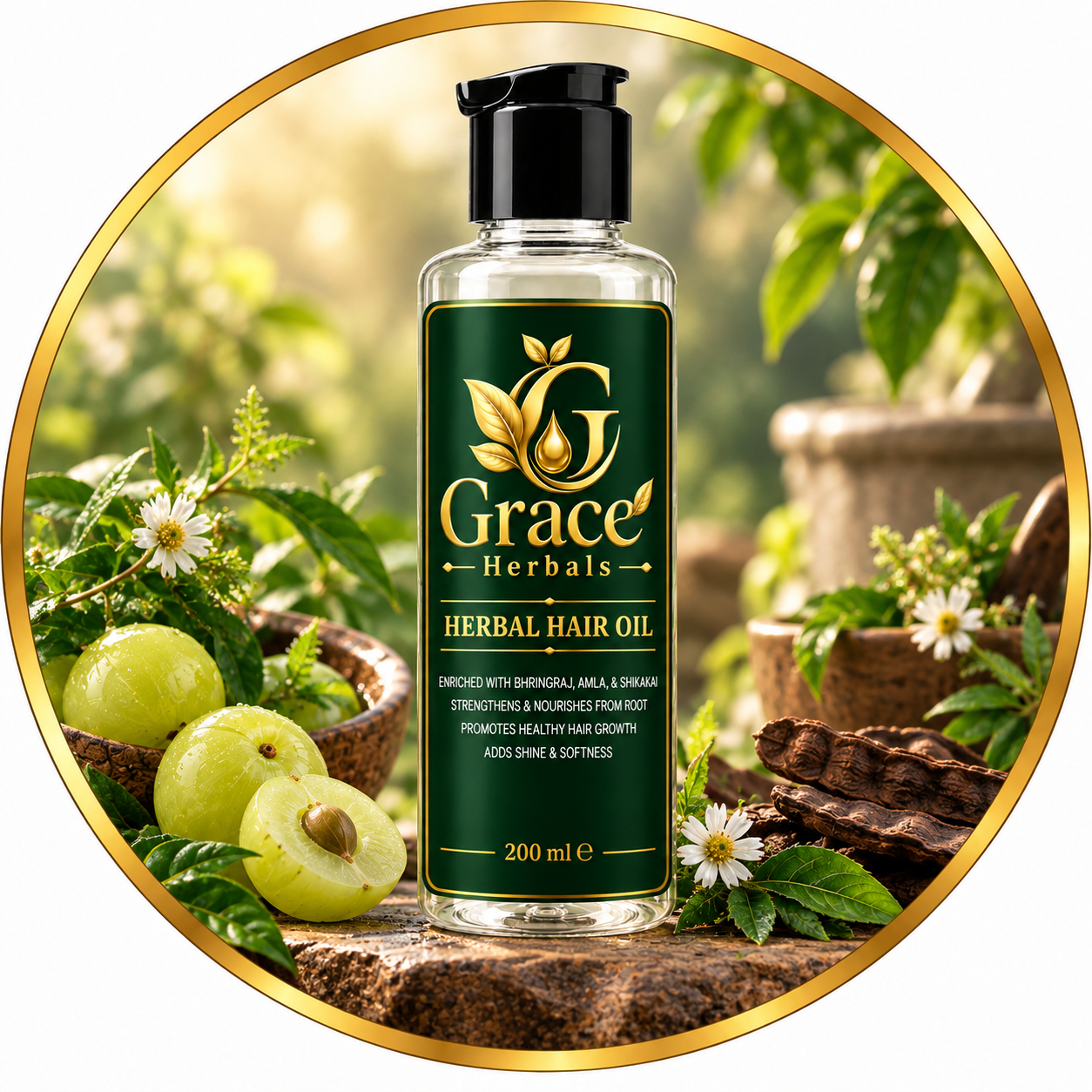Grace Herbal Hair Oil