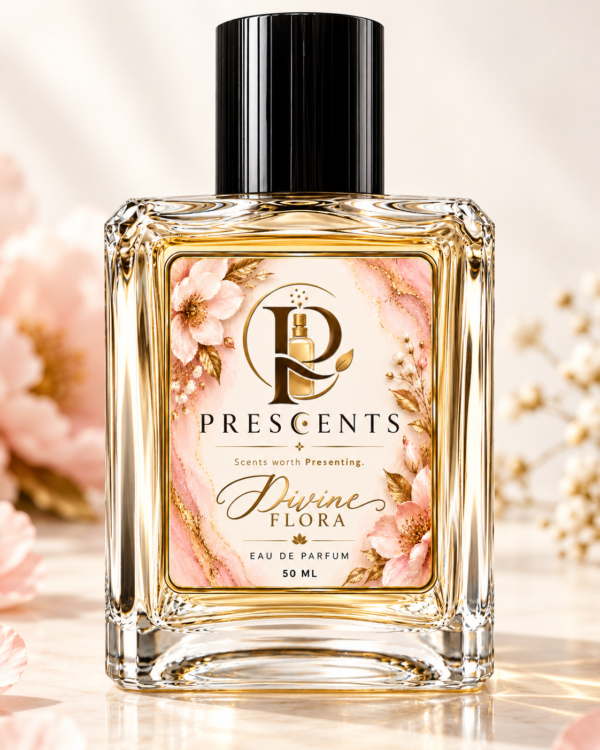 Divine Flora by PRESCENTS – Premium Floral Eau De Parfum for Women 50ml