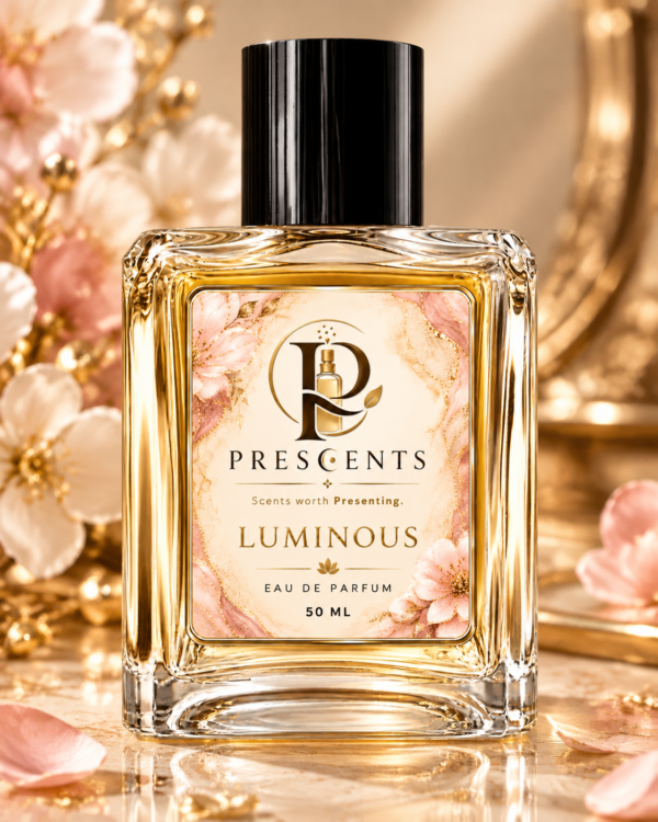 PRESCENTS Luminous Eau De Parfum 50ml | Luxury Floral Perfume for Women